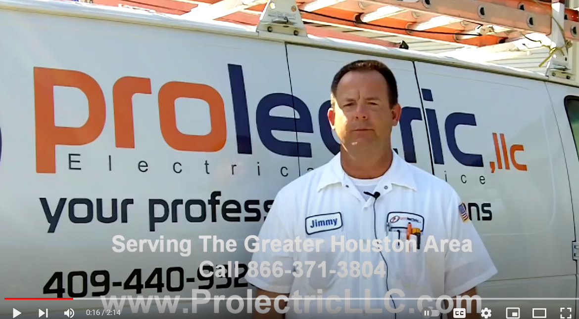 Load video: Jimmy Bankston the master electrician and owner of ProLectric