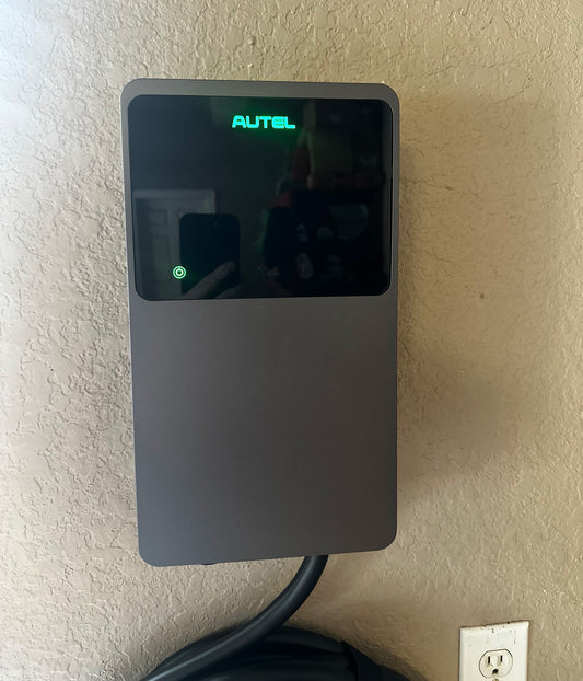 An Autel EV Charger Installation in Alvin TX 