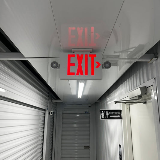 Why Exit Sign and Emergency Lighting Maintenance Matters for Commercial Buildings