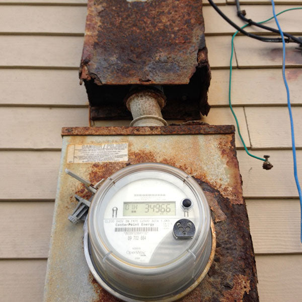 Is Rust Around Your Electric Meter Dangerous?