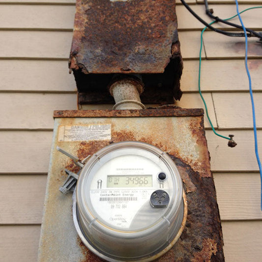 Is Rust Around Your Electric Meter Dangerous?