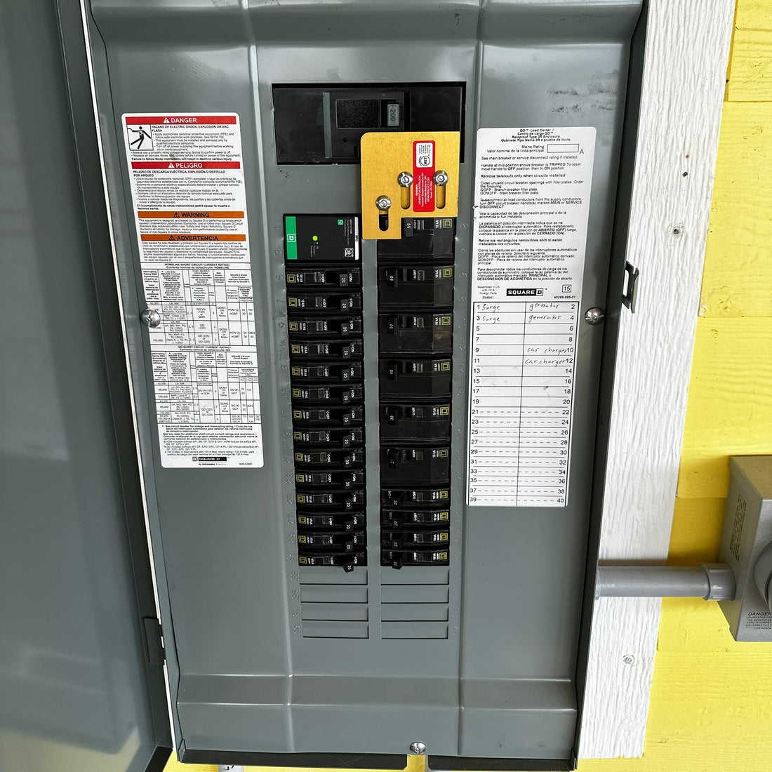 Galveston West End Electrical Service Upgrade: New 200 Amp Panel and Generator Interlock